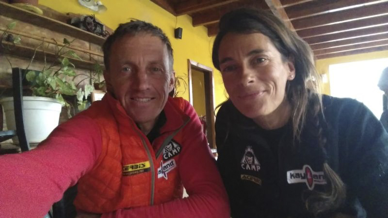 Denis Urubko y María José Cardell “Pipi” Denis Urubko y María José Cardell “Pipi”