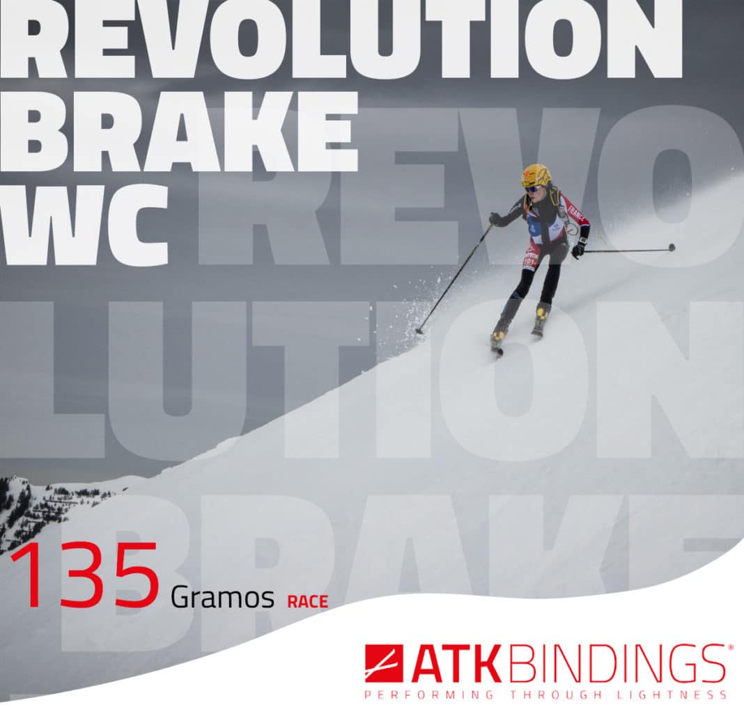 ATK BINDINGS - ATK REVOLUTION BRAKE WC 21-22 - Montaña Y Esqui